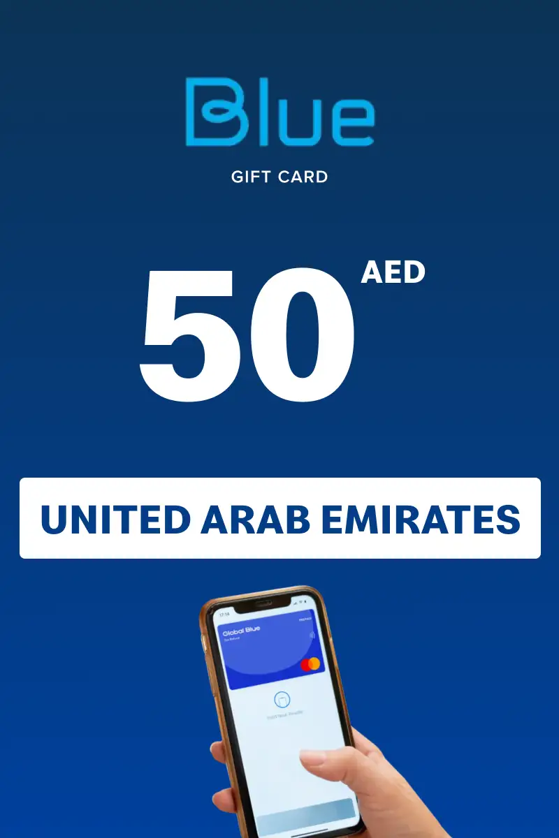 Blue Prepaid 50 AED Gift Card (United Arab Emirates) - Digital Key