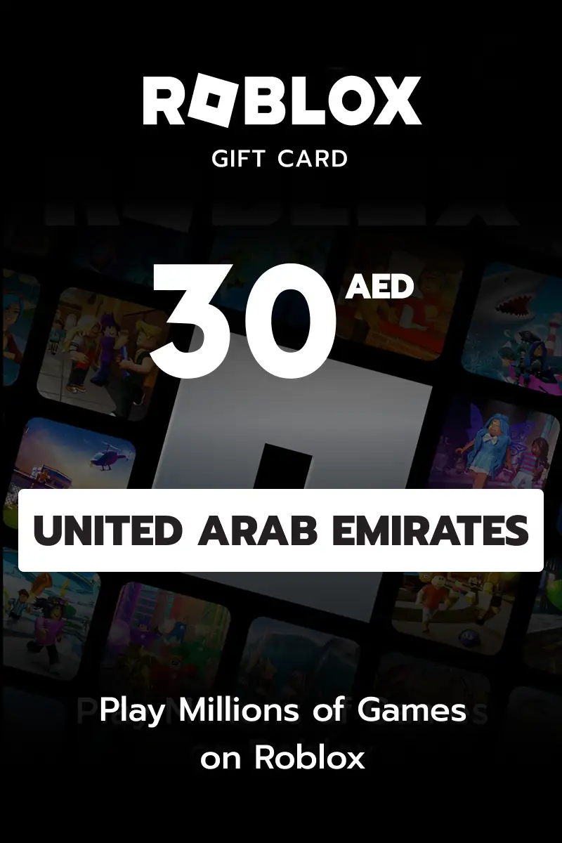 Roblox 30 AED Gift Card (United Arab Emirates) - Digital Key