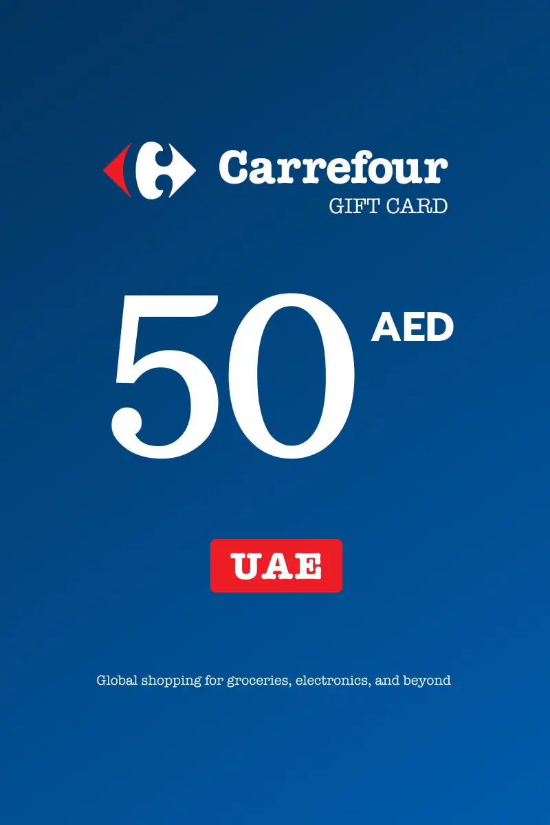 Carrefour 50 AED Gift Card (United Arab Emirates) - Digital Key