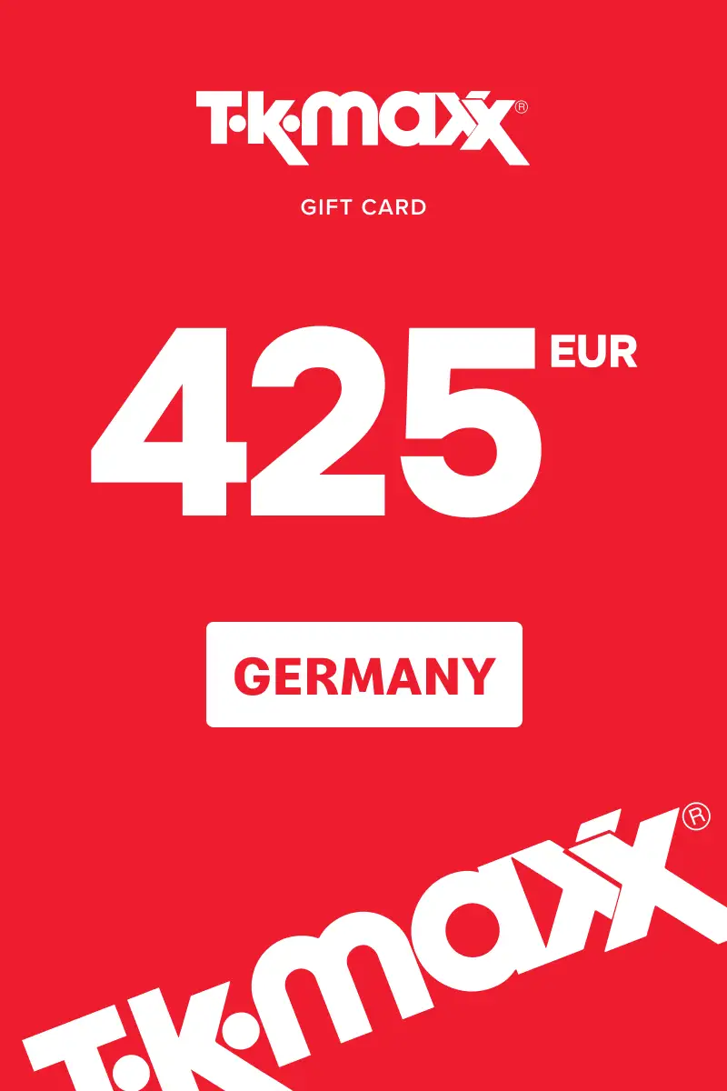 TK Maxx 425 EUR Gift Card (Germany) - Digital Key