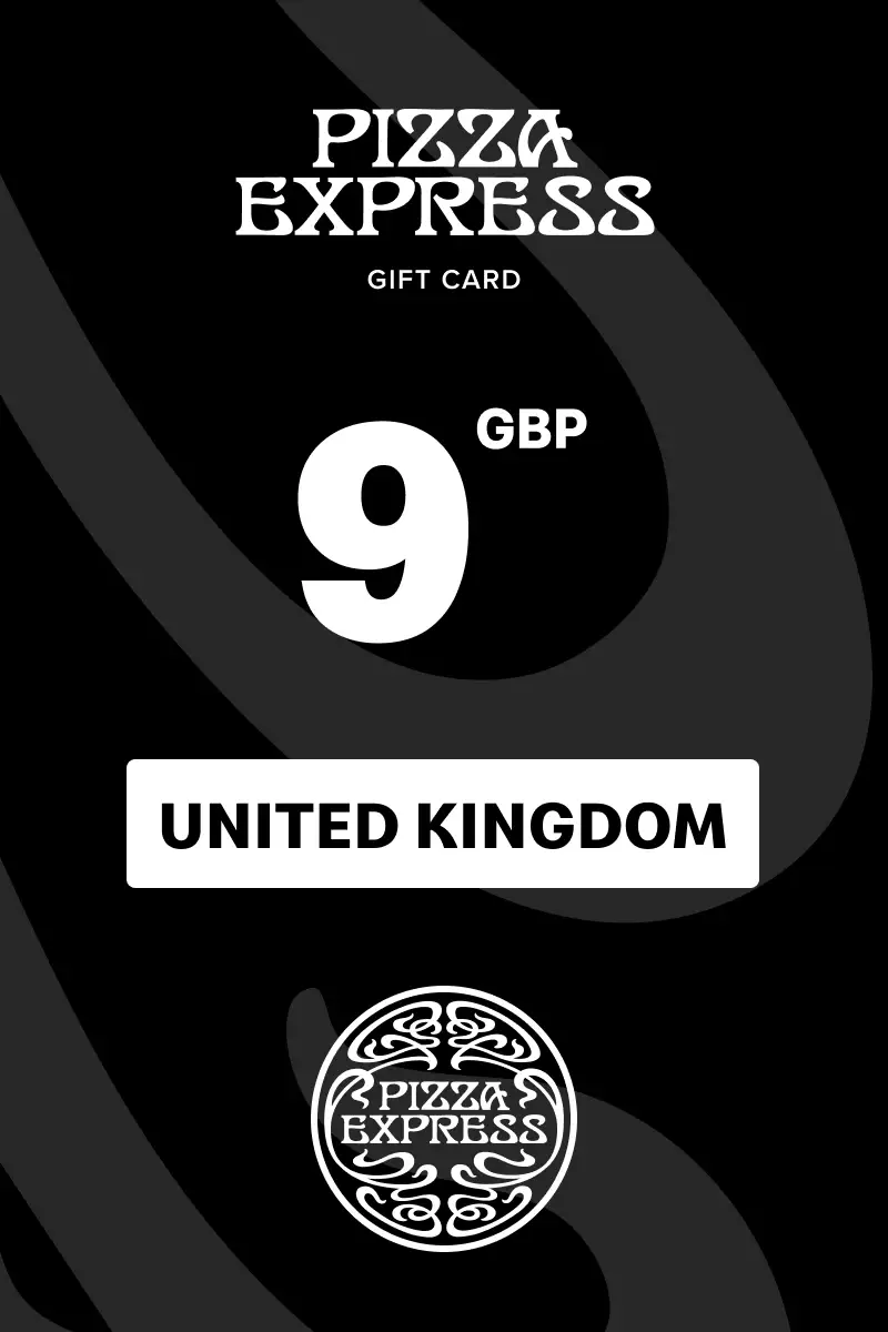 Pizza Express 9 GBP Gift Card (United Kingdom) - Digital Key