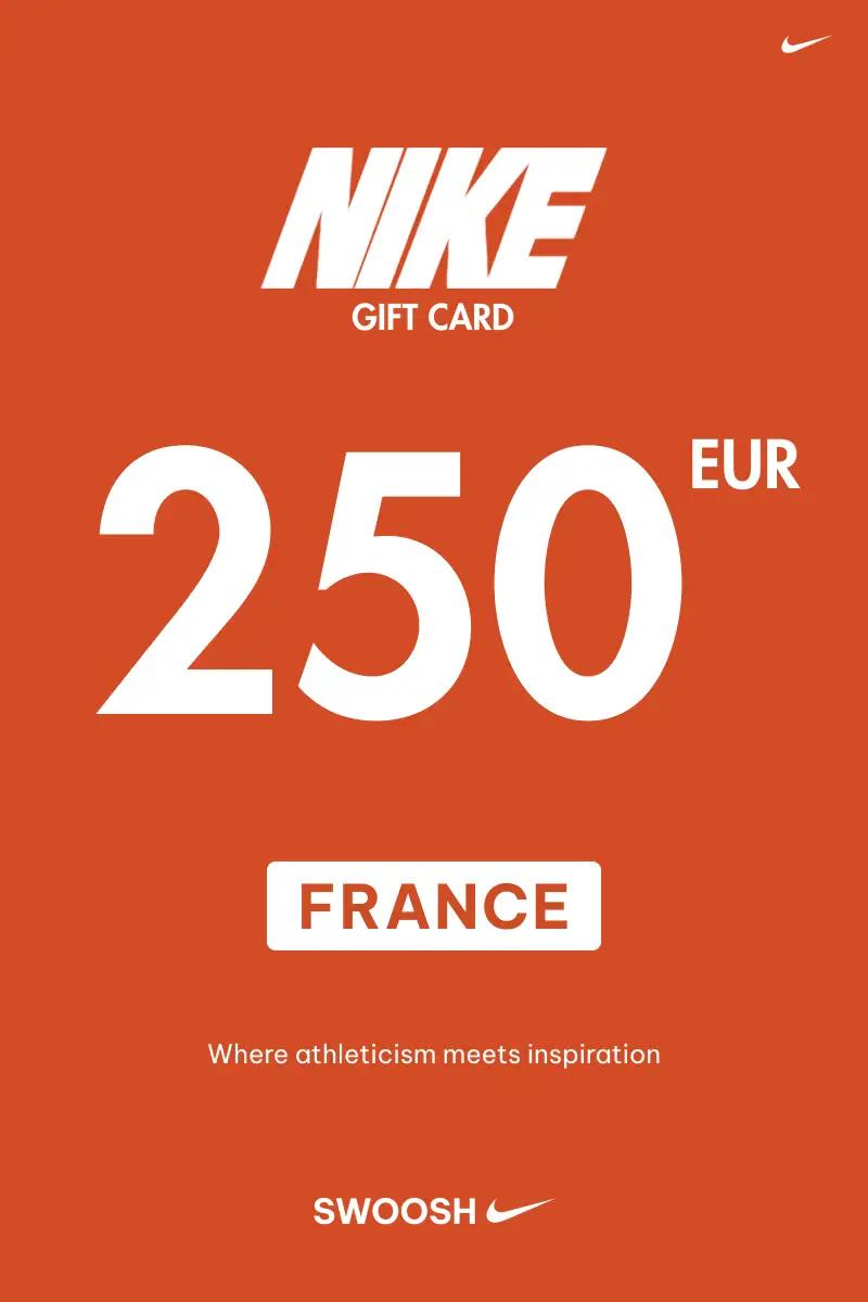 Buy Nike 250 EUR Gift Card France Digital Key