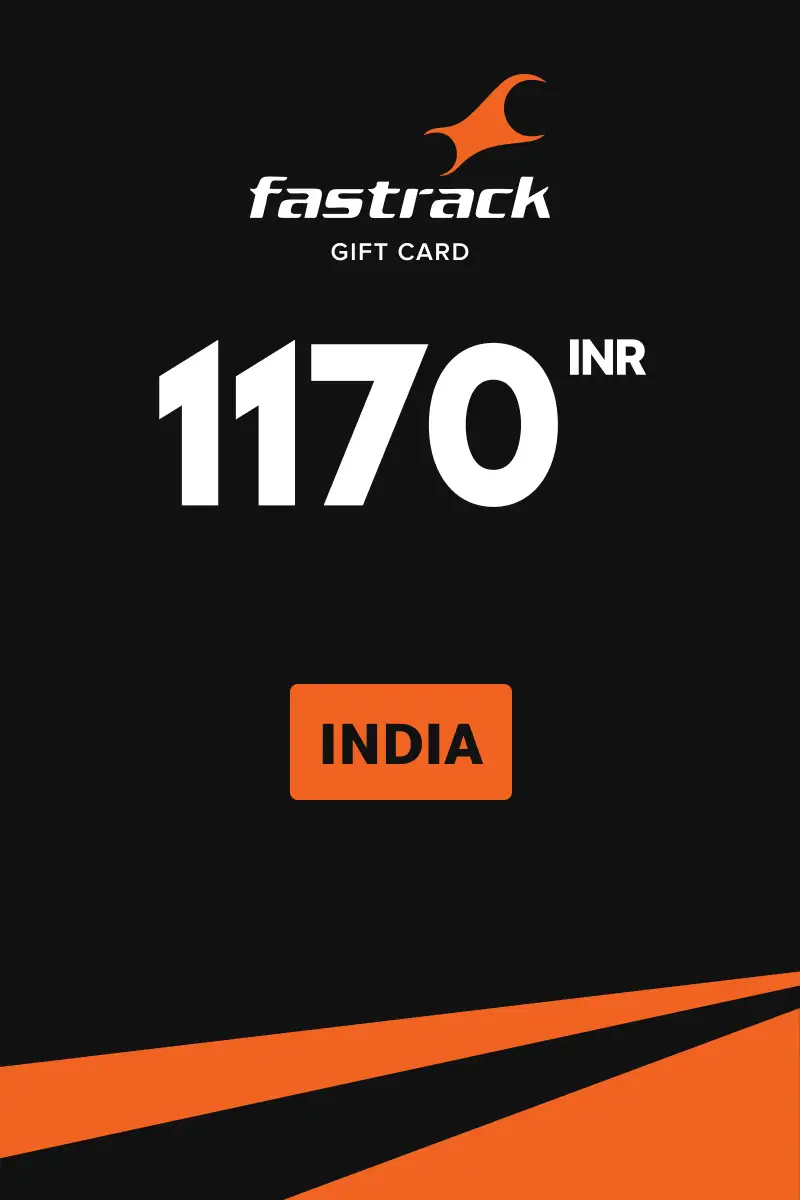 Fastrack 1170 INR Gift Card (India) - Digital Key