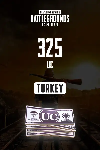 PUBG Mobile - 325 UC (Turkey) - Digital Key