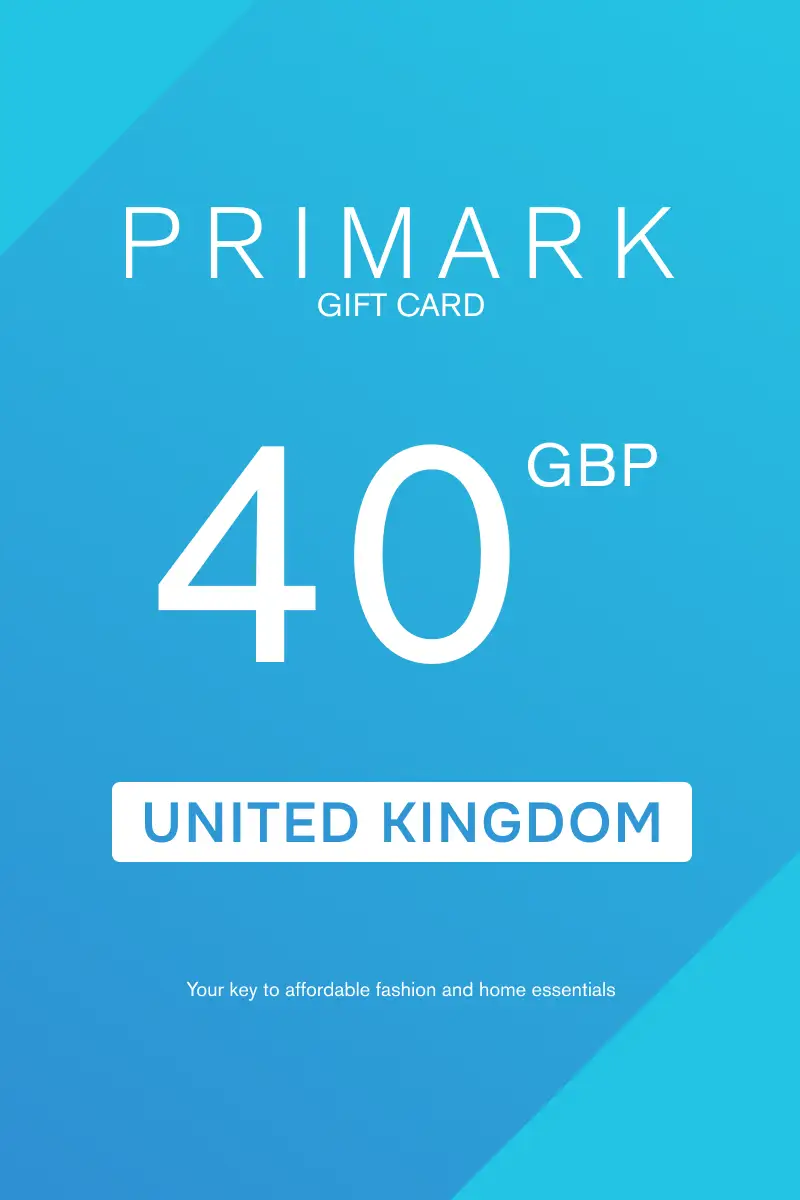 Primark 40 GBP Gift Card (United Kingdom) - Digital Key
