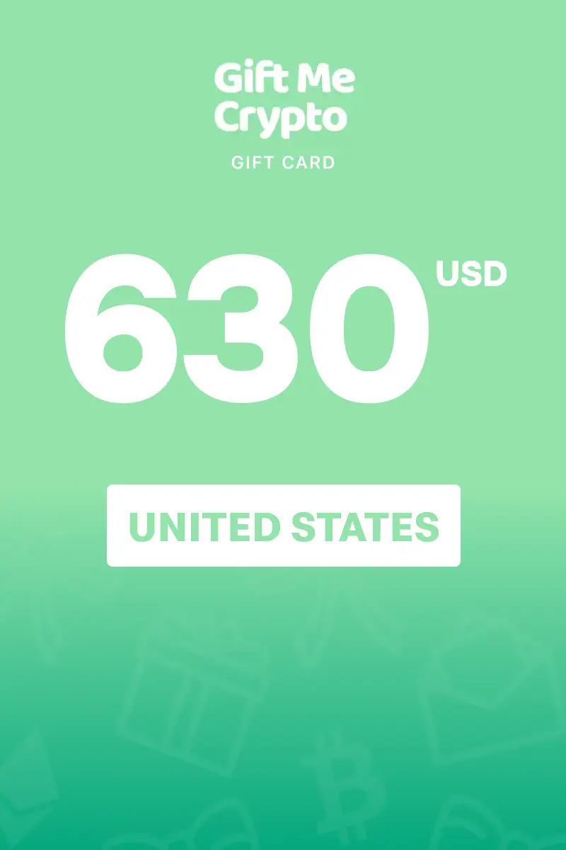 Gift Me Crypto (LTC) 630 USD Gift Card (United States) - Digital Key