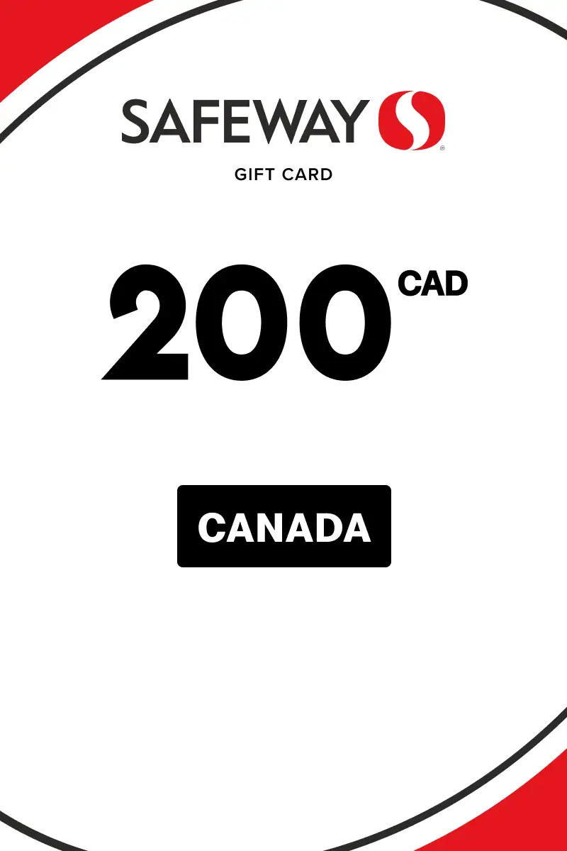 Safeway 200 CAD Gift Card (Canada) - Digital Key