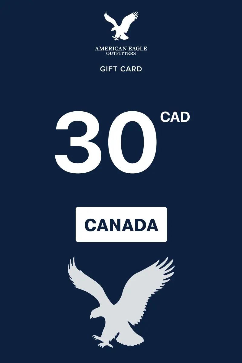 American Eagle Outfitters 30 CAD Gift Card (Canada) - Digital Key