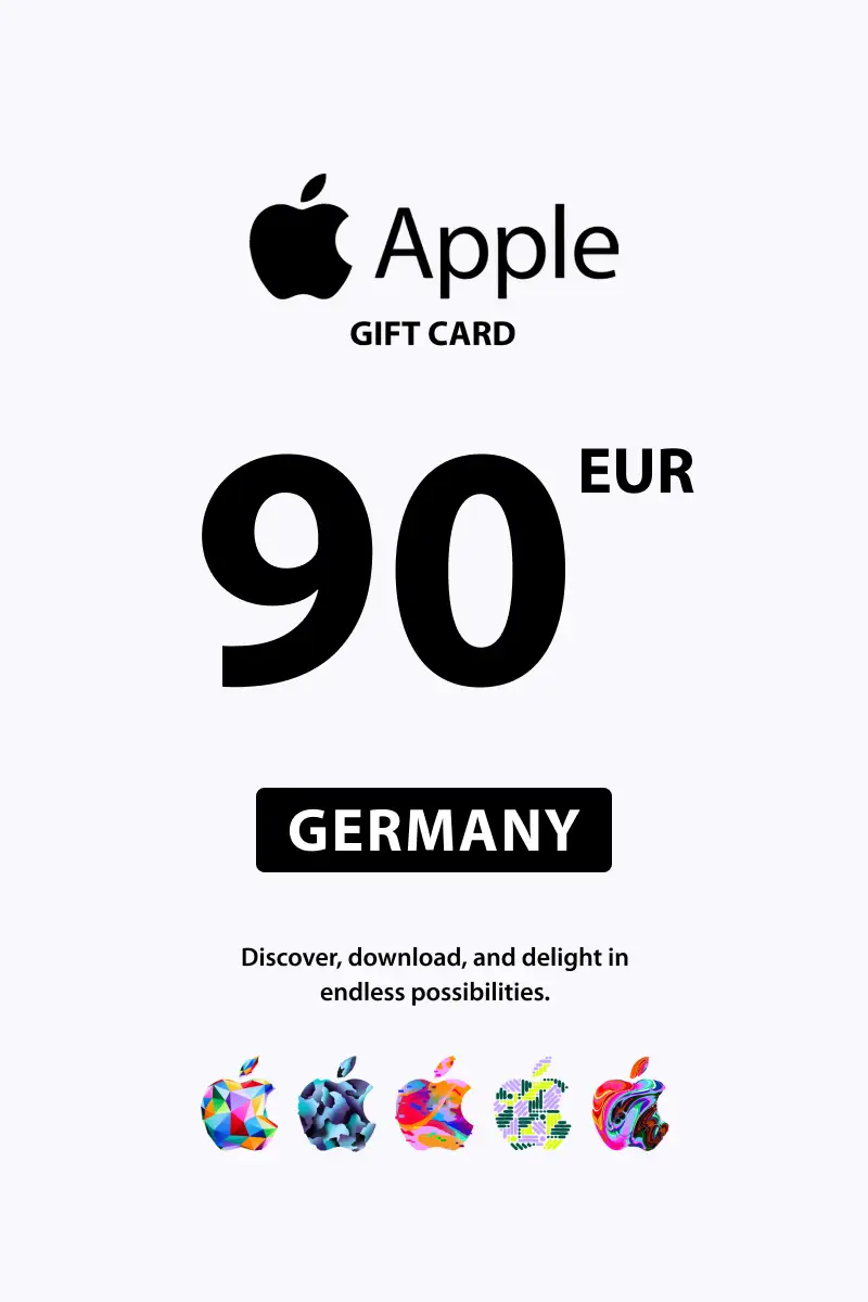 Apple 90 EUR Gift Card (Germany) - Digital Key