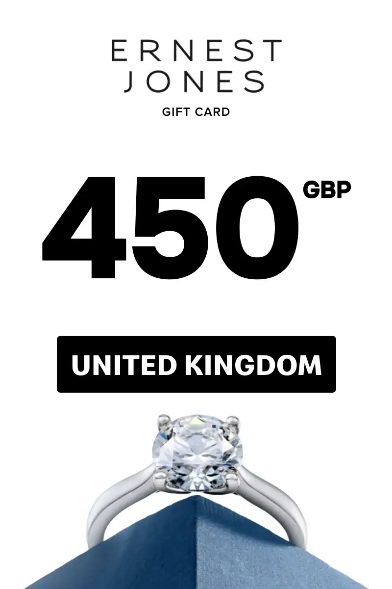 Ernest Jones 450 GBP Gift Card (United Kingdom) - Digital Key