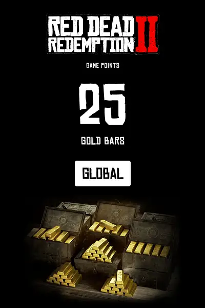 RED DEAD REDEMPTION 2 Online 25 Gold Bars (Global) (Xbox One) - Xbox Live - Digital Key