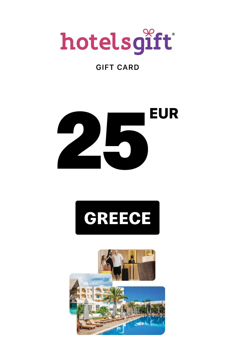 Hotels Gift 25 EUR Gift Card (Greece) - Digital Key