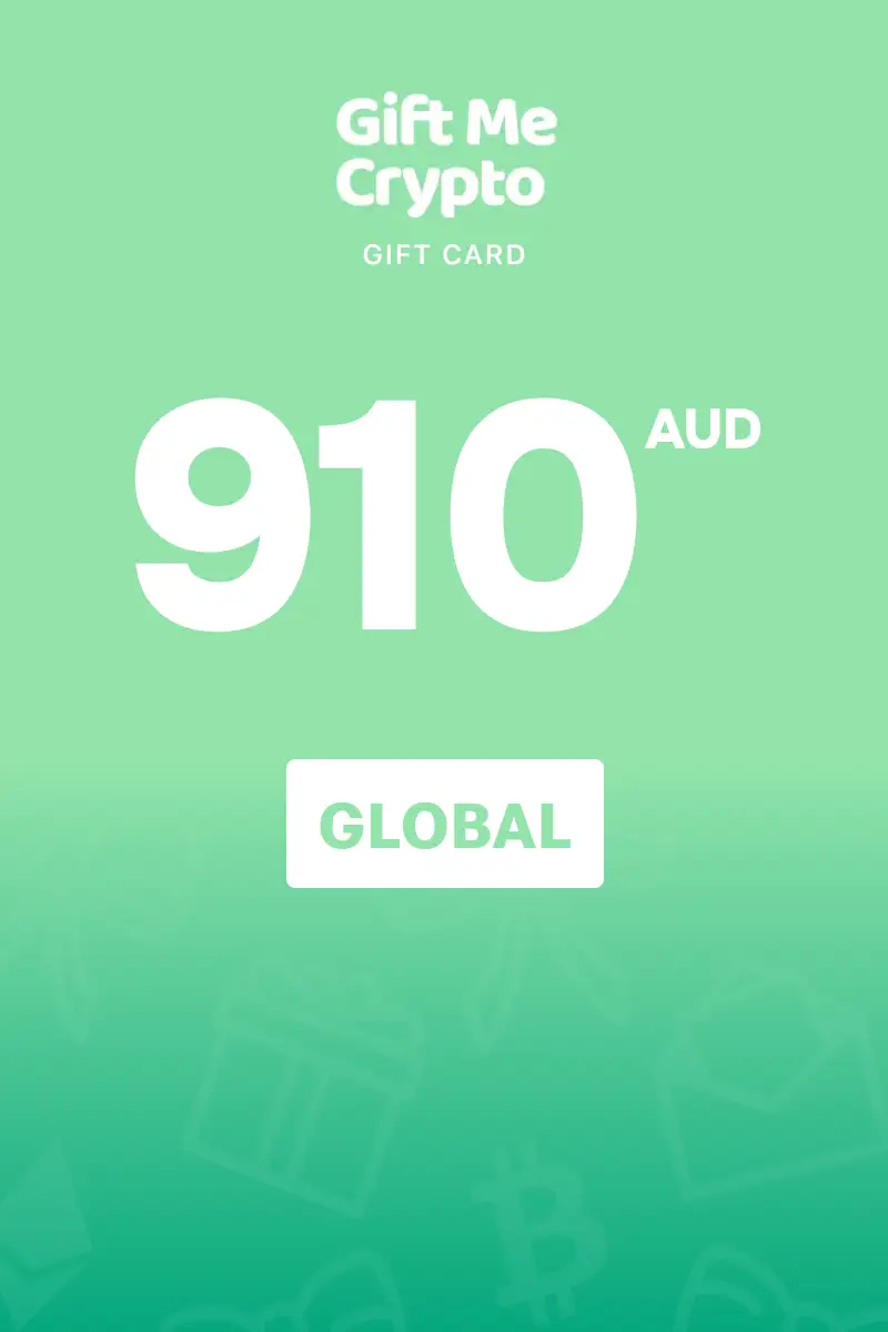 Gift Me Crypto 910 AUD Gift Card (Global) - Digital Key