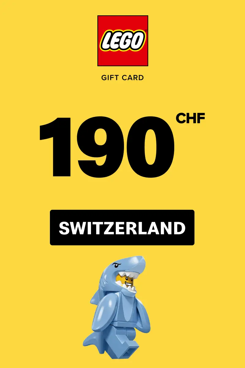 LEGO 190 CHF Gift Card (Switzerland) - Digital Key