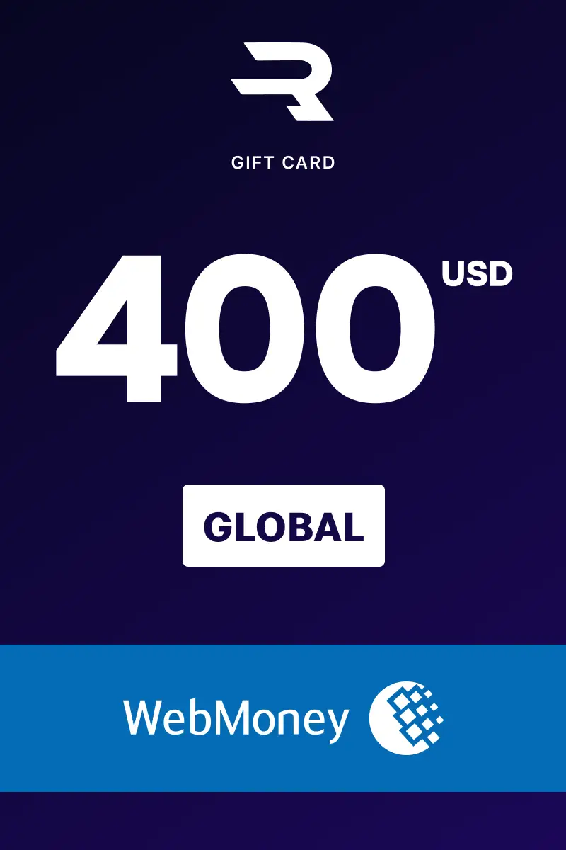 Rewarble WebMoney 400 USD Gift Card (Global) - Rewarble - Digital Key