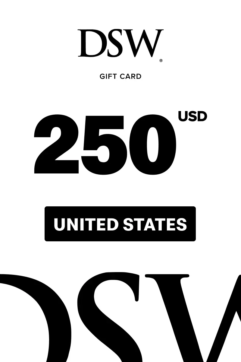 DSW 250 USD Gift Card (United States) - Digital Key