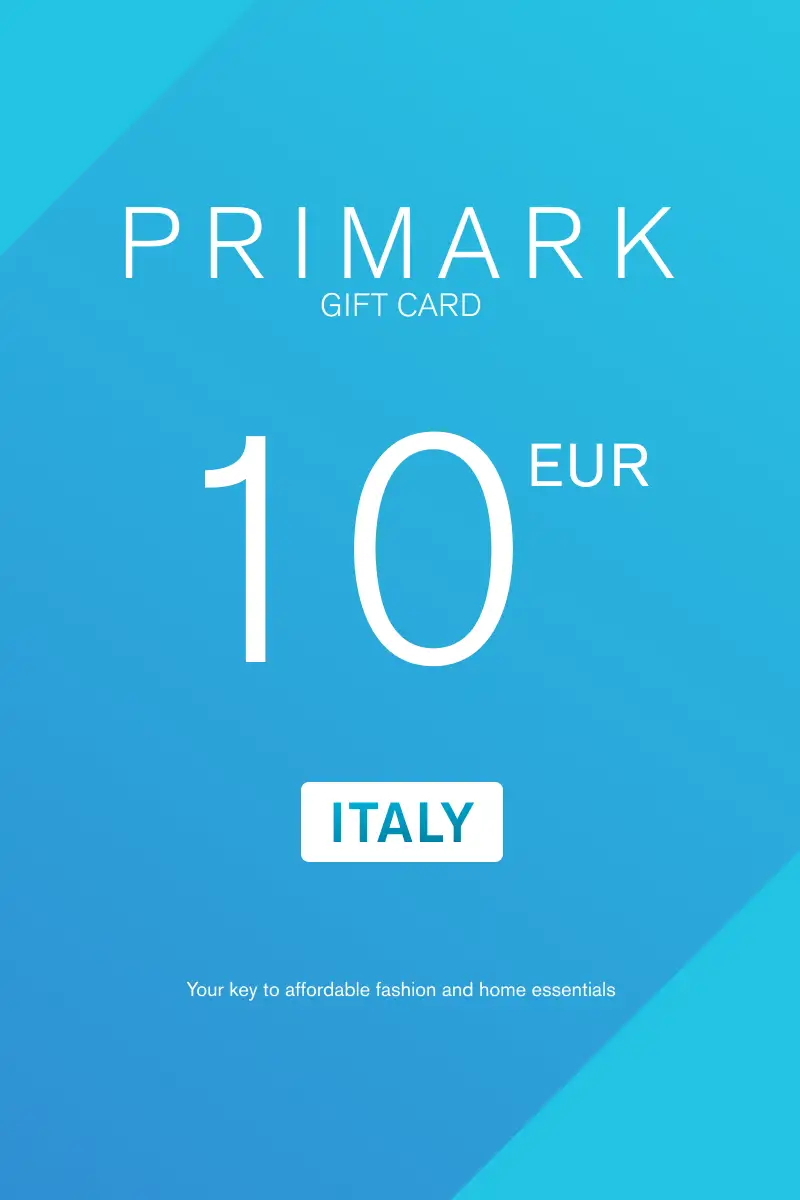 Primark 10 EUR Gift Card (Italy) - Digital Key