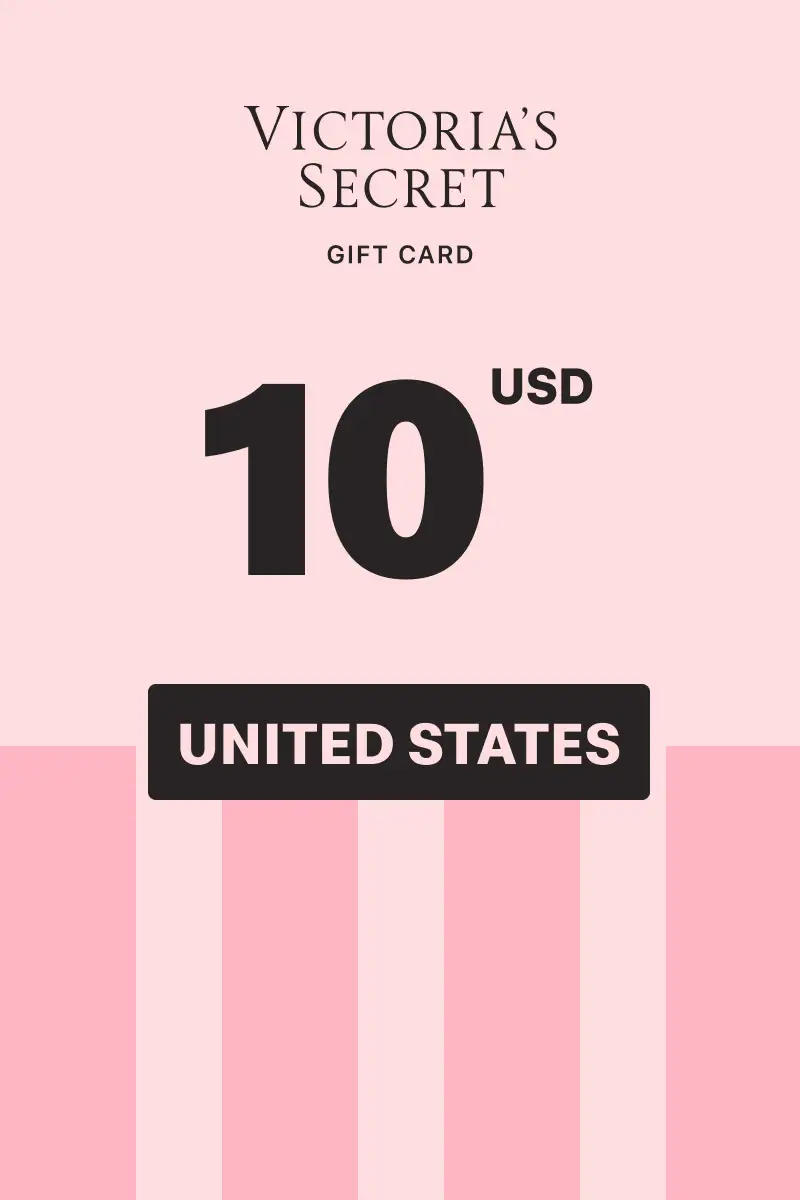 Victoria's Secret 10 USD Gift Card (United States) - Digital Key