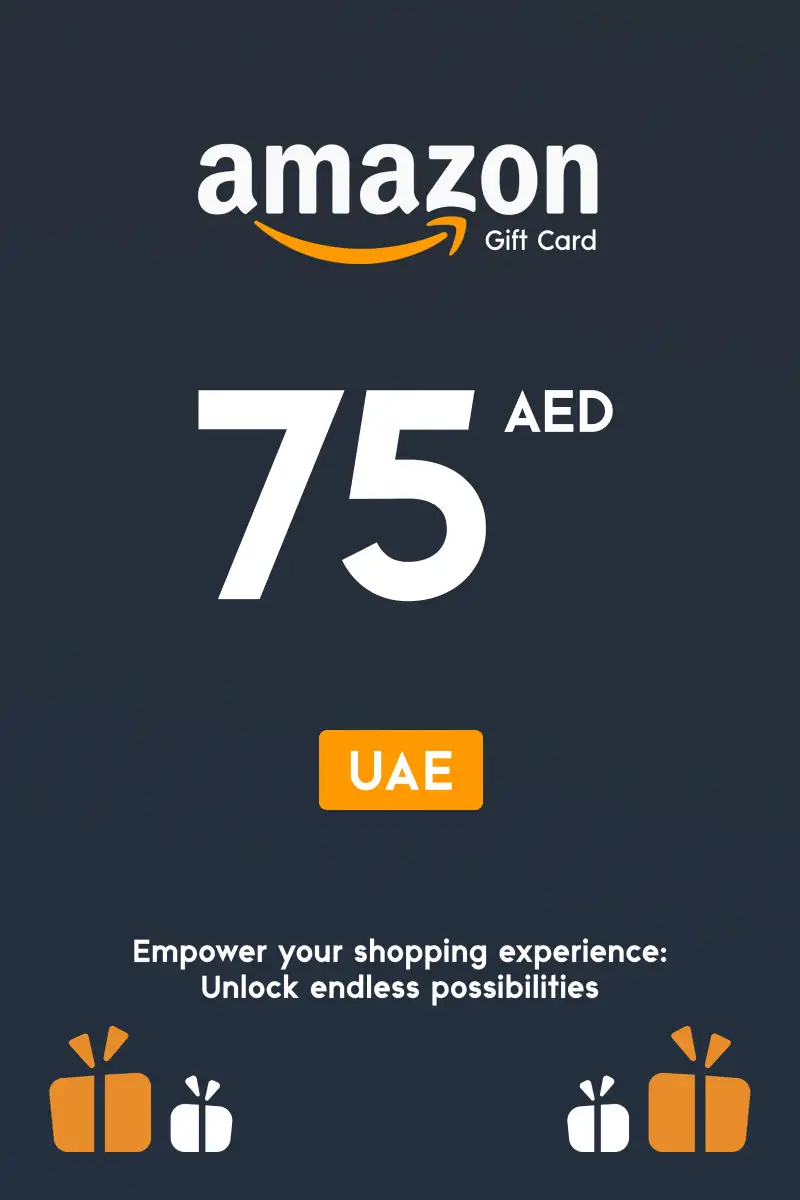 Amazon 75 AED Gift Card (United Arab Emirates) - Digital Key