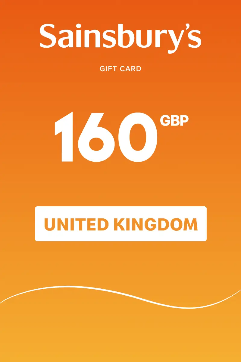 Sainsbury's 160 GBP Gift Card (United Kingdom) - Digital Key