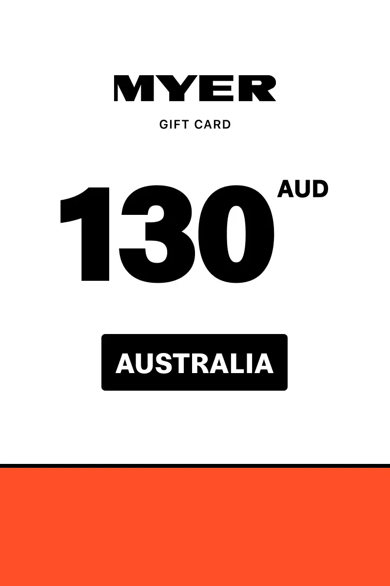 Myer 130 AUD Gift Card (Australia) - Digital Key