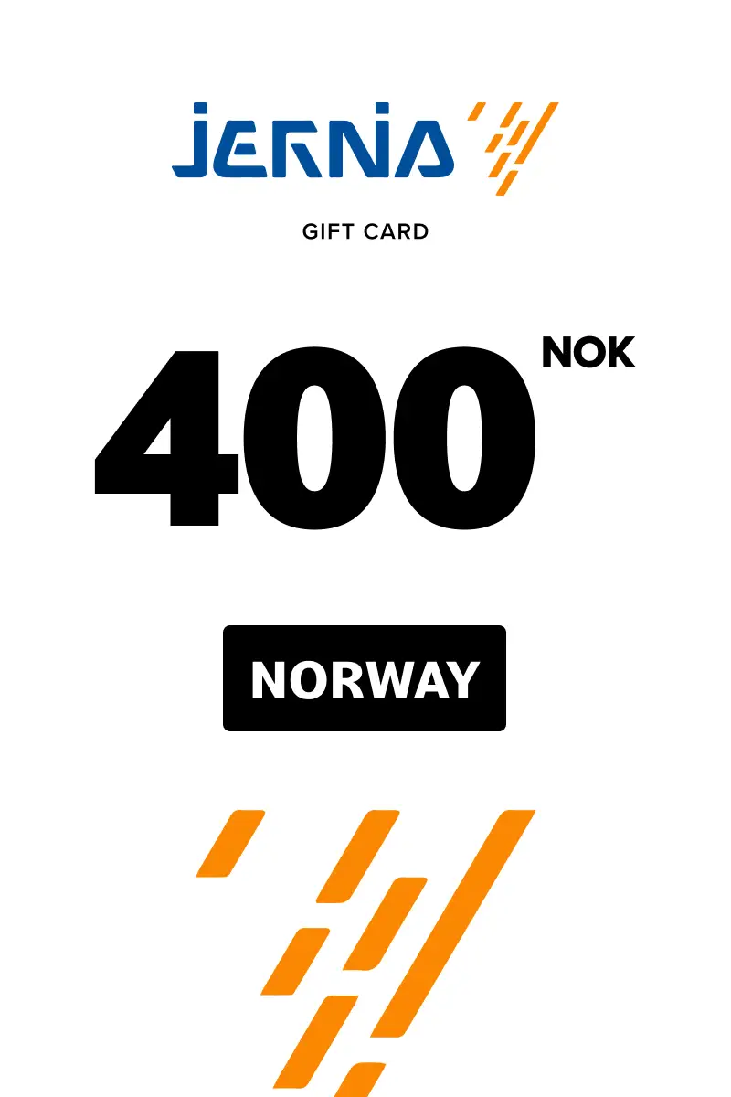 Jernia 400 NOK Gift Card (Norway) - Digital Key