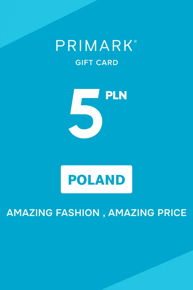 Primark 5 PLN Gift Card (Poland) - Digital Key