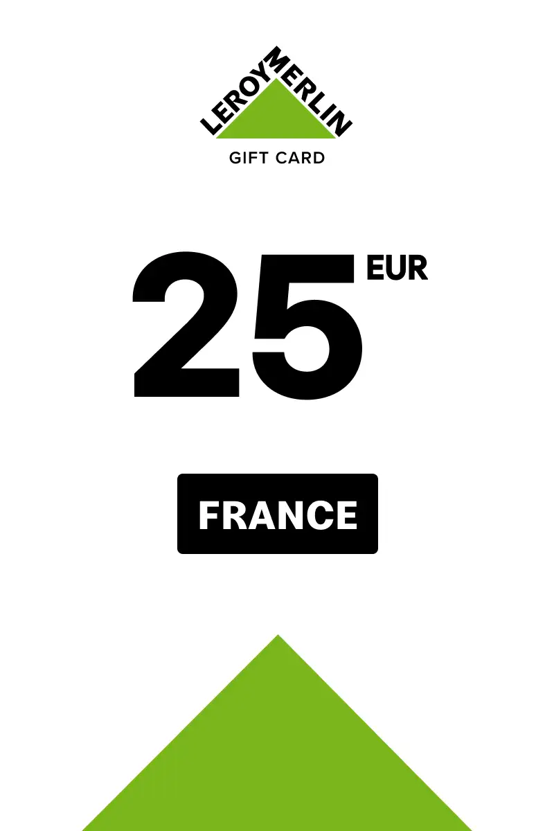 Leroy Merlin 25 EUR Gift Card (France) - Digital Key