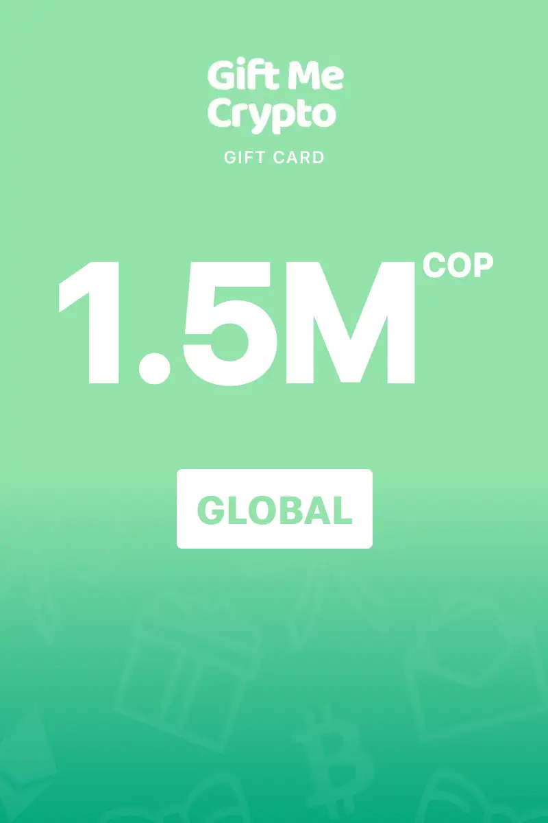 Gift Me Crypto 1500000 COP Gift Card (Global) - Digital Key
