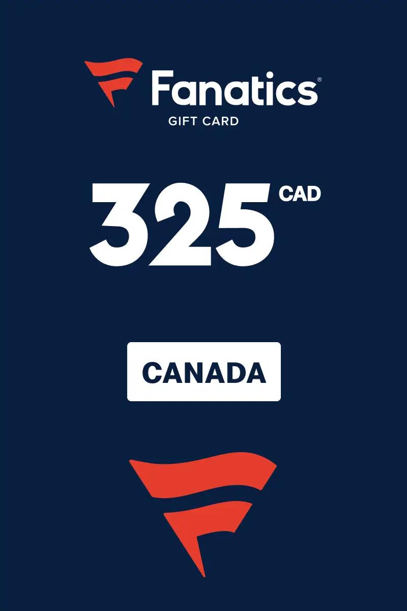 Fanatics 325 CAD Gift Card (Canada) - Digital Key