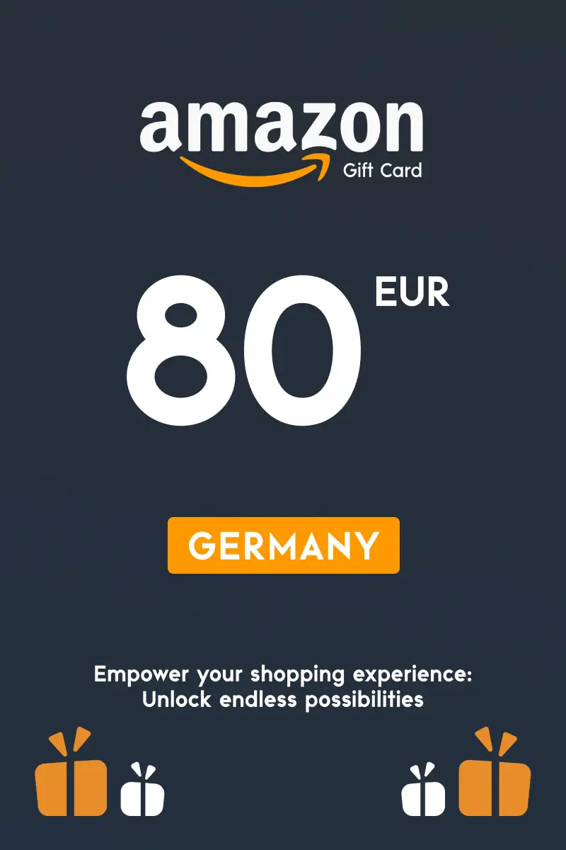 Amazon 80 EUR Gift Card (Germany) - Digital Key