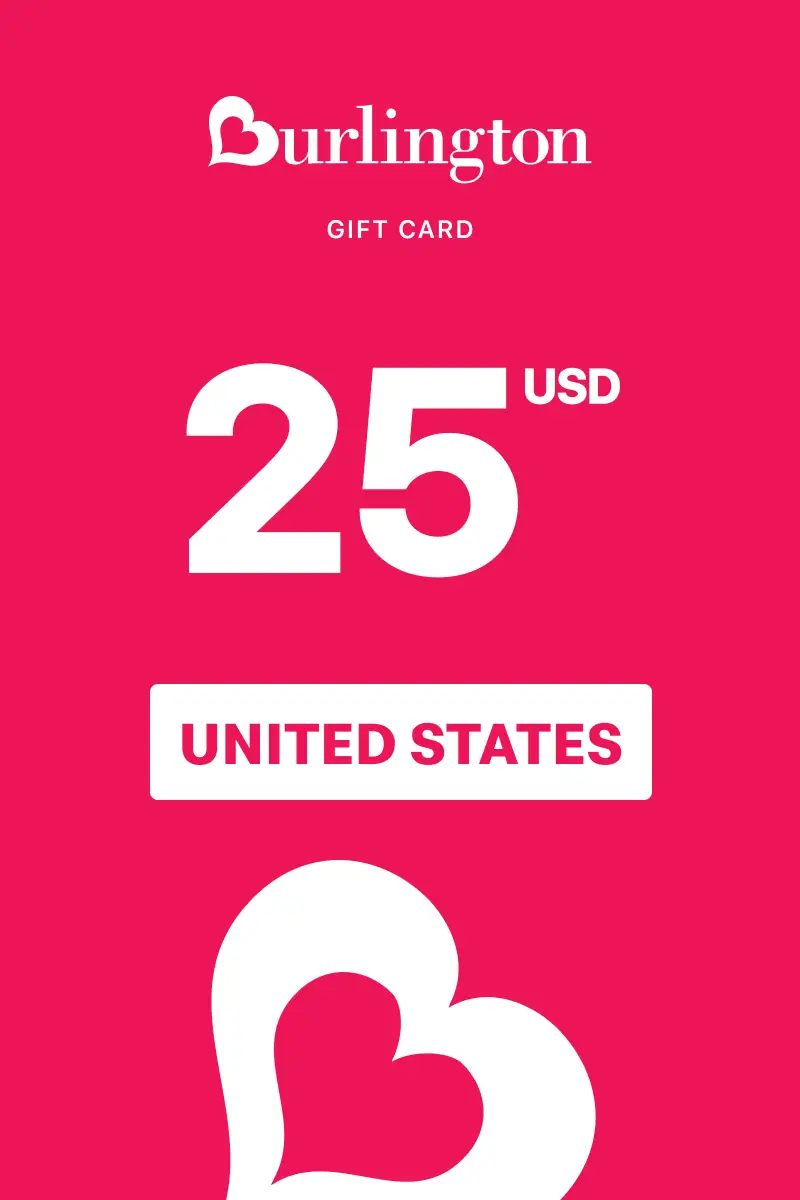 Burlington 25 USD Gift Card (United States) - Digital Key
