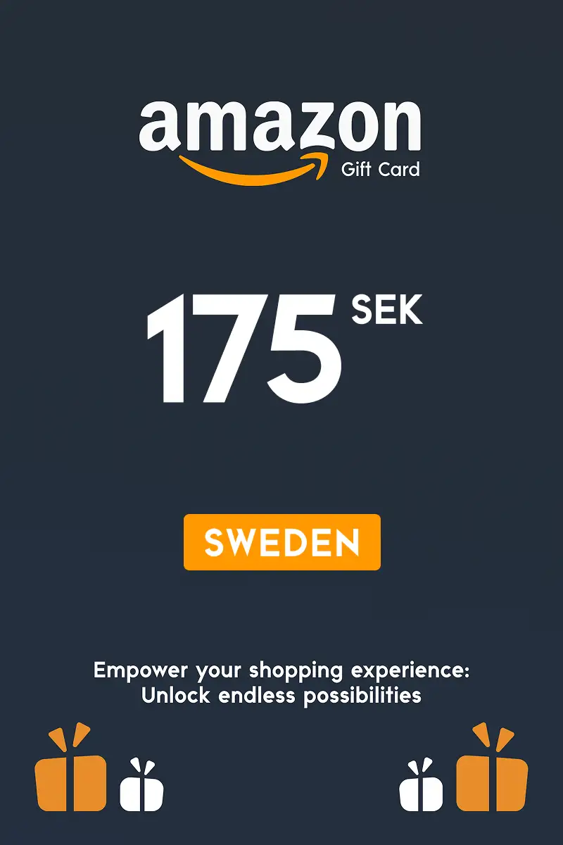 Amazon 175 SEK Gift Card (Sweden) - Digital Key