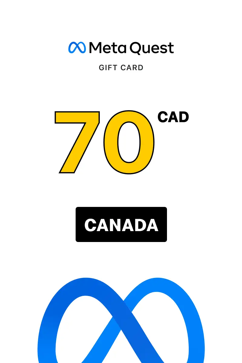 Meta Quest 70 CAD Gift Card (Canada) - Digital Key