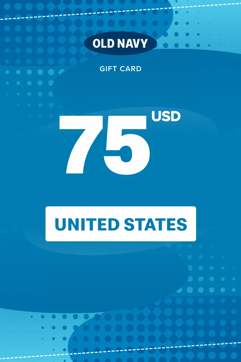Old Navy 75 USD Gift Card (United States) - Digital Key