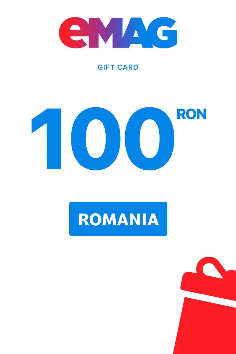 EMAG 100 RON Gift Card (Romania) - Digital Key