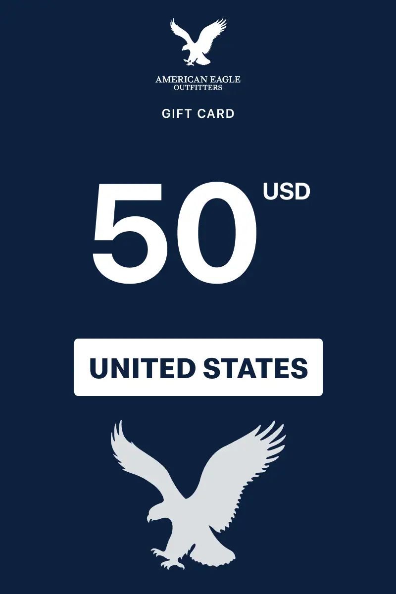 American Eagle Outfitters 50 USD Gift Card (United States) - Digital Key