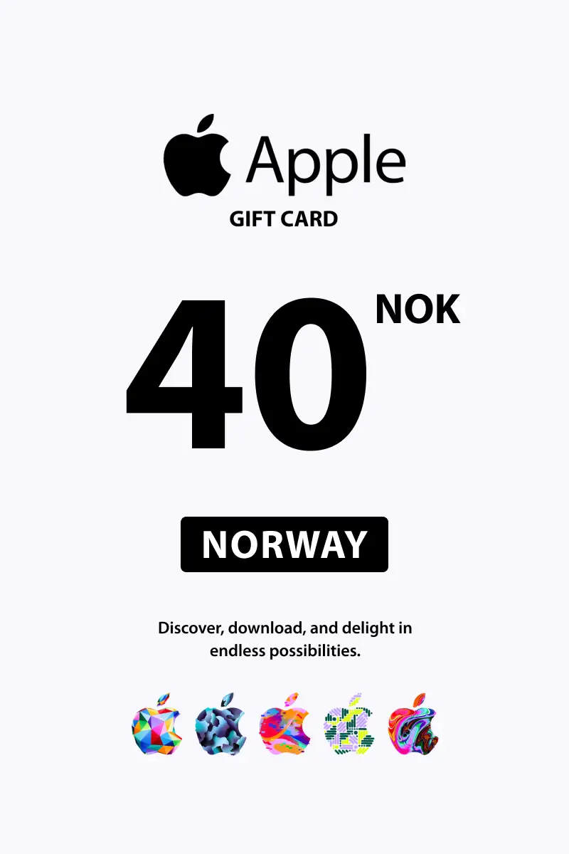 Apple 40 NOK Gift Card (Norway) - Digital Key