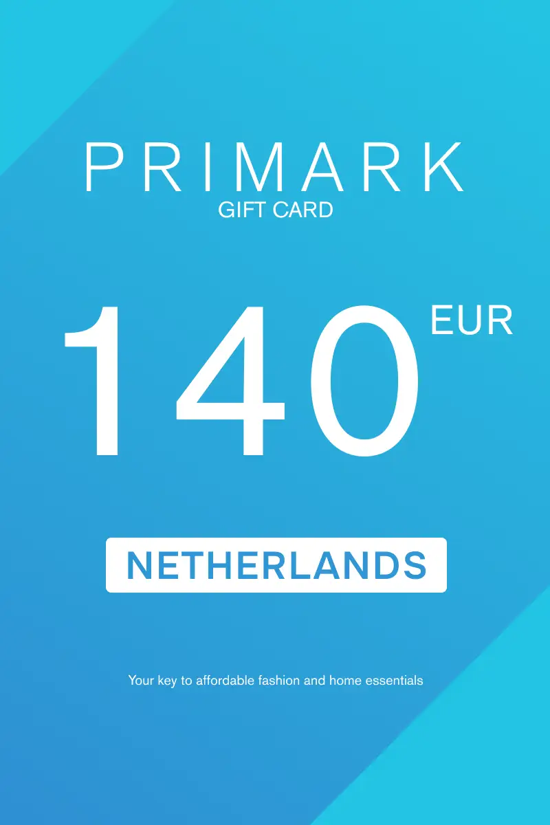Primark 140 EUR Gift Card (Netherlands) - Digital Key