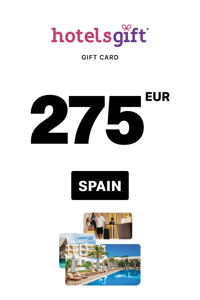Hotels Gift 275 EUR Gift Card (Spain) - Digital Key