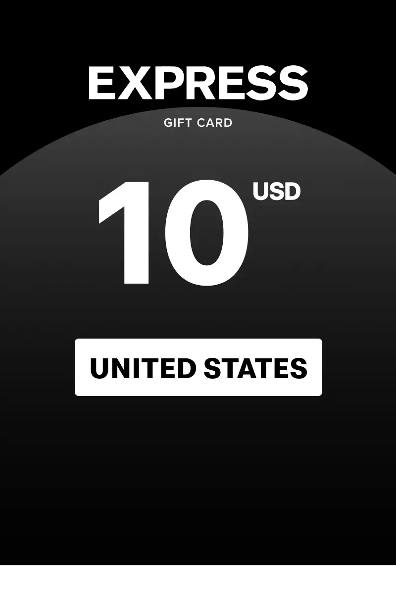 Express 10 USD Gift Card (United States) - Digital Key