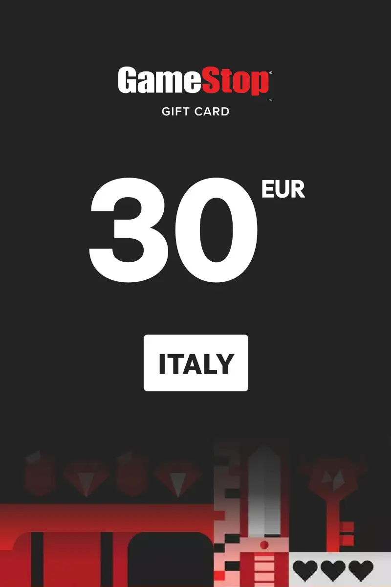 GameStop 30 EUR Gift Card (Italy) - Digital Key
