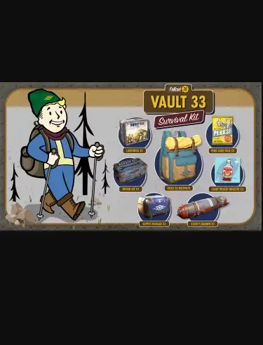 Fallout 76 - Vault 33 Survival Pack DLC