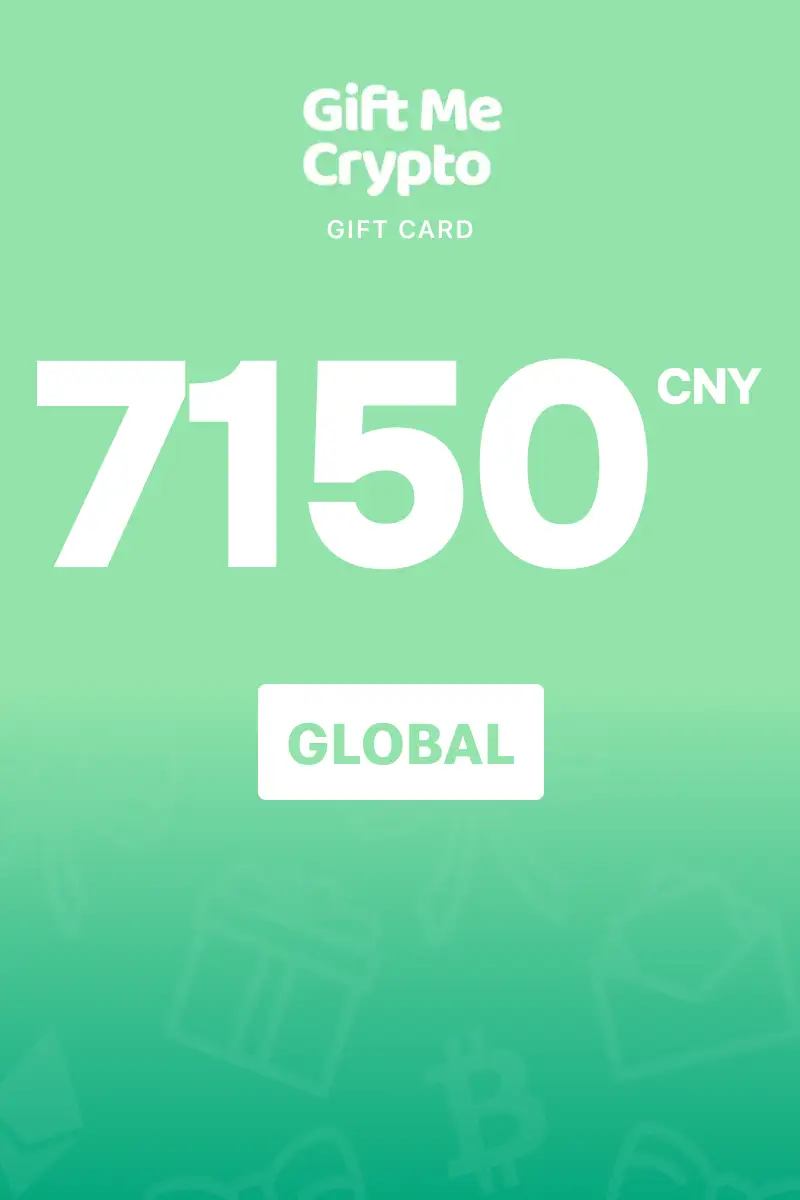 Gift Me Crypto 7150 CNY Gift Card (Global) - Digital Key