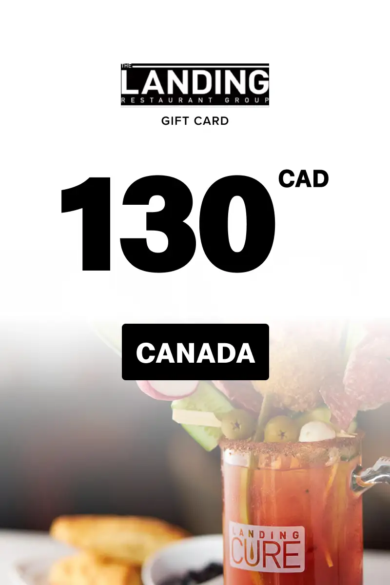 The Landing Group of Restaurants 130 CAD Gift Card (Canada) - Digital Key