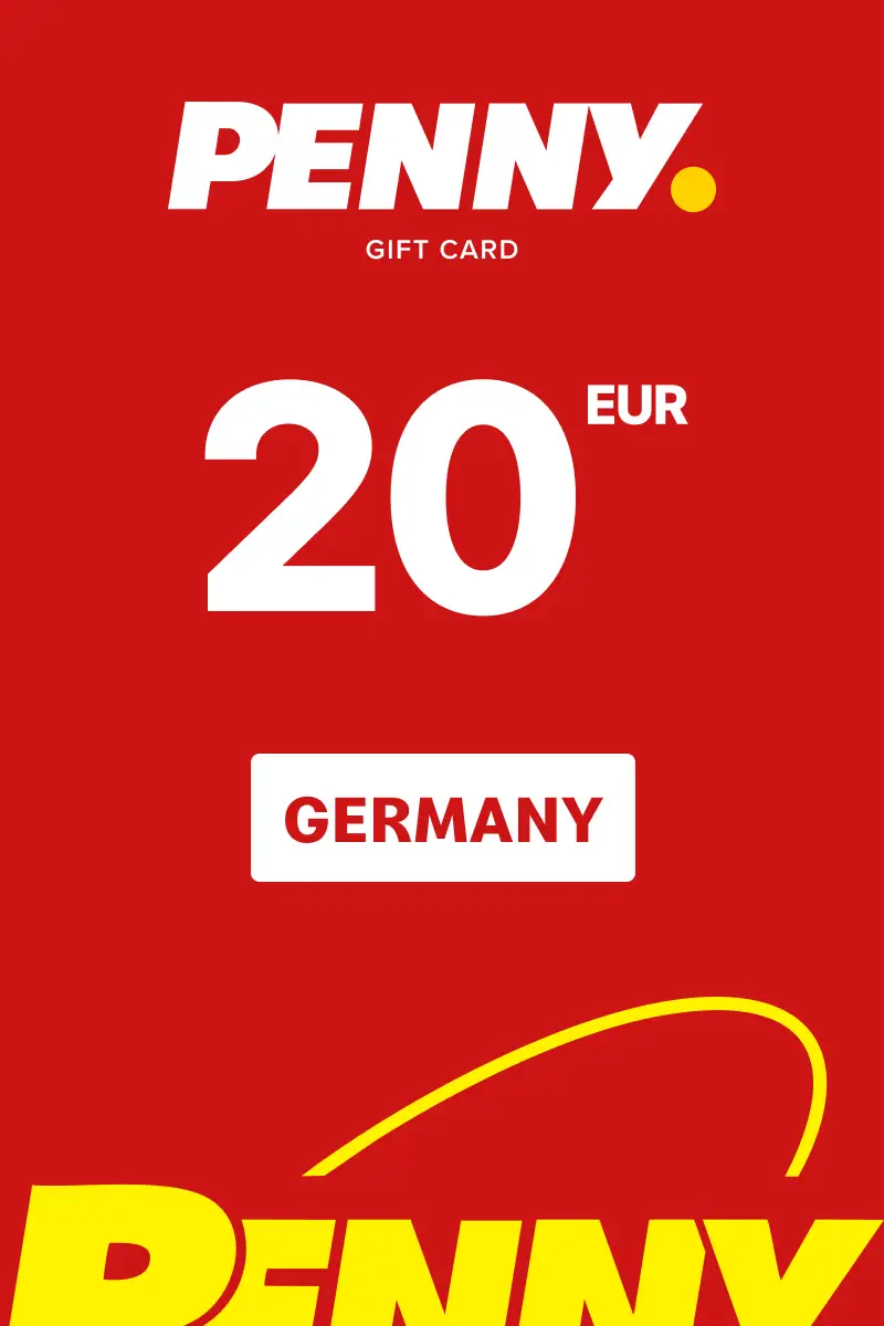 Penny 20 EUR Gift Card (Germany) - Digital Key