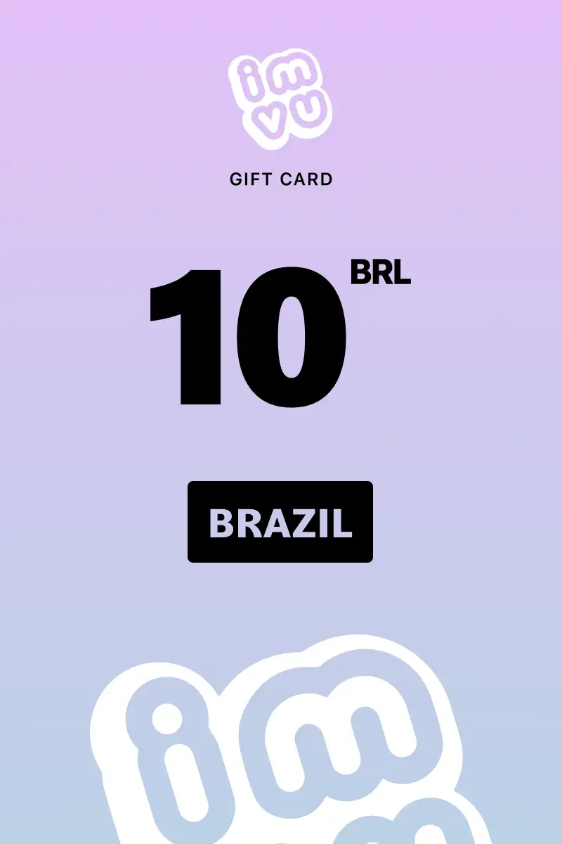 IMVU 10 BRL Gift Card (Brazil) - Digital Key
