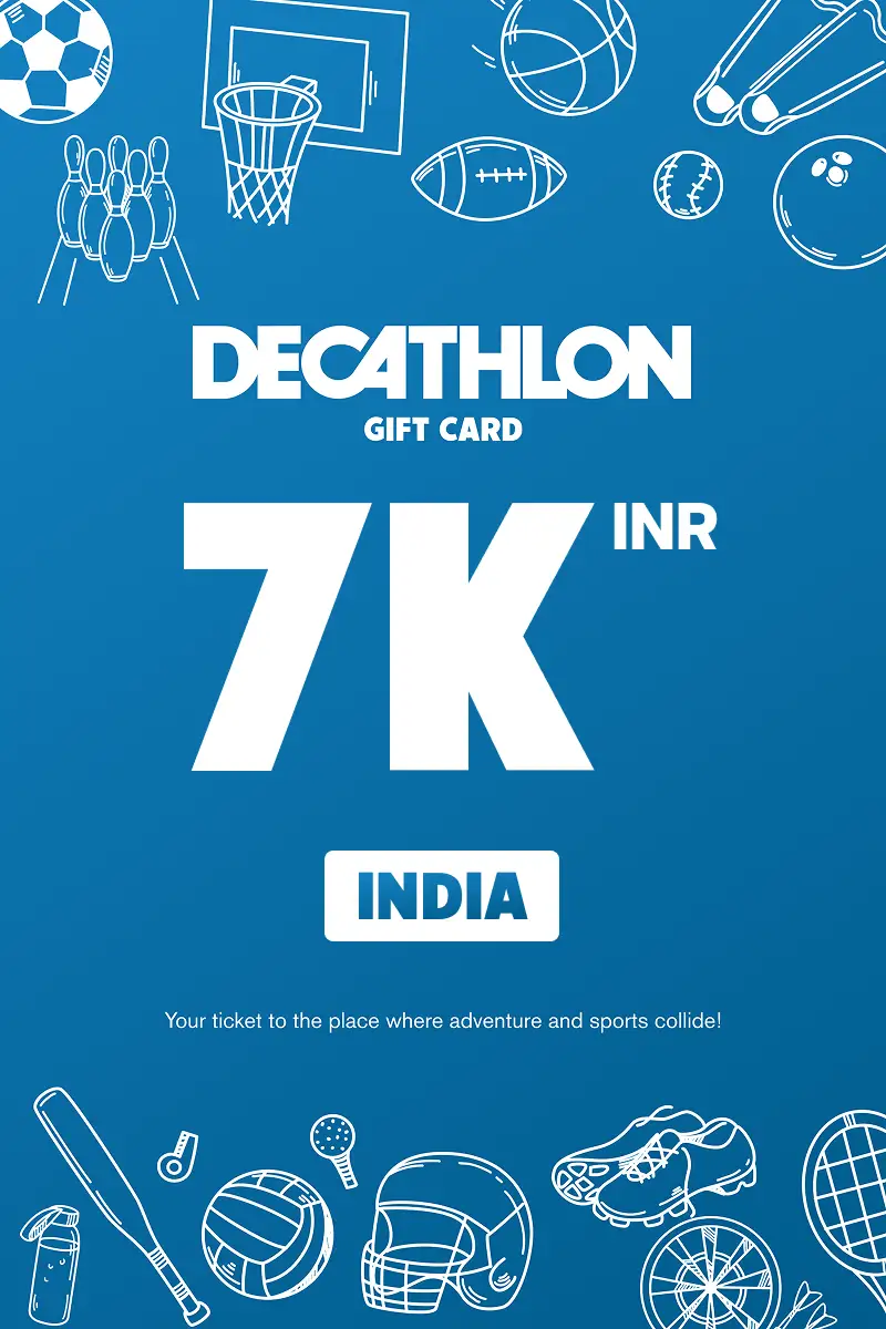 Decathlon 7000 INR Gift Card (India) - Digital Key