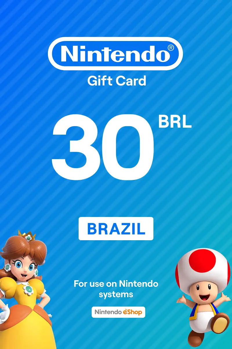Buy Nintendo eShop 30 BRL Gift Card (Brazil) Digital Key