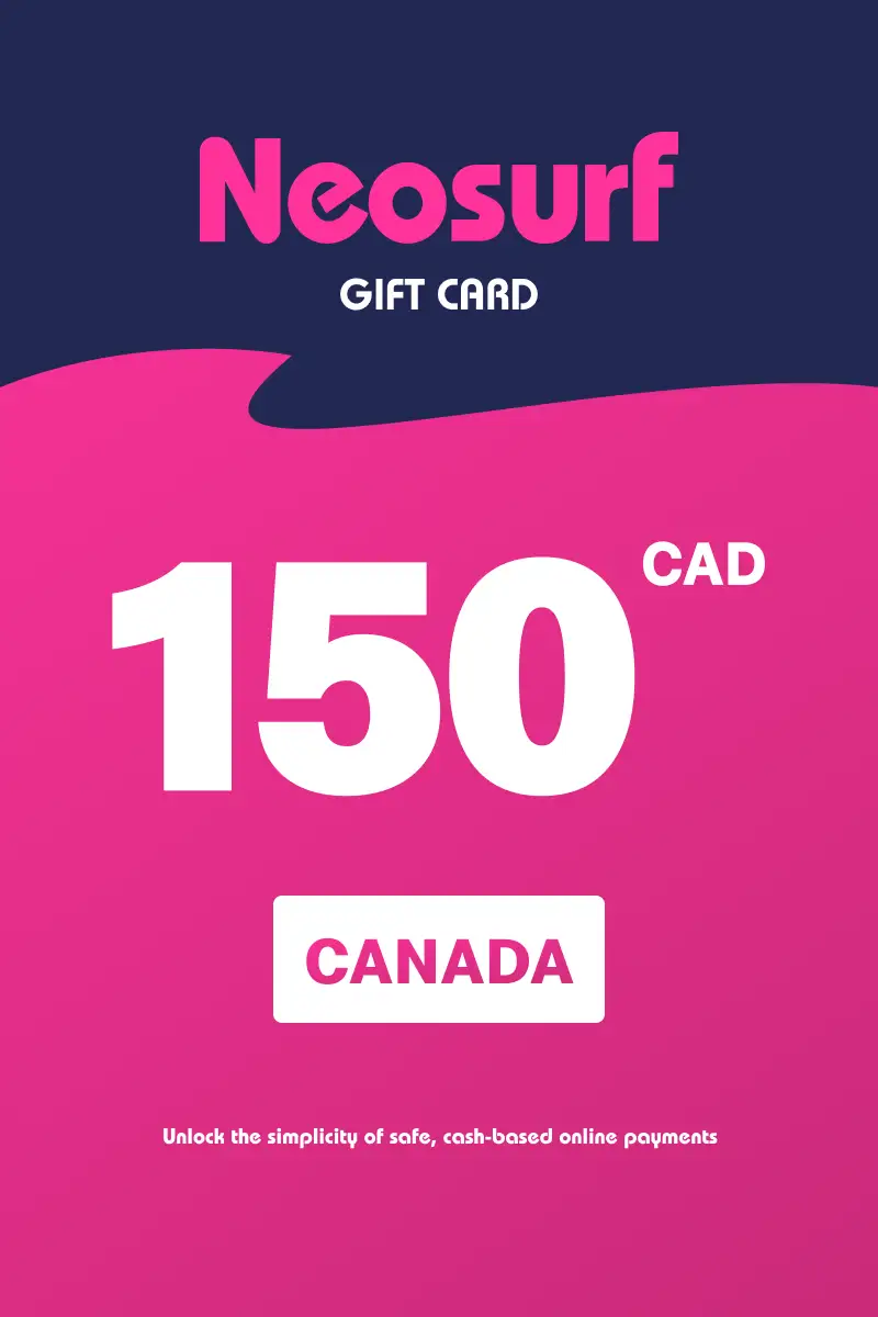 Neosurf 150 CAD Gift Card (Canada) - Digital Key